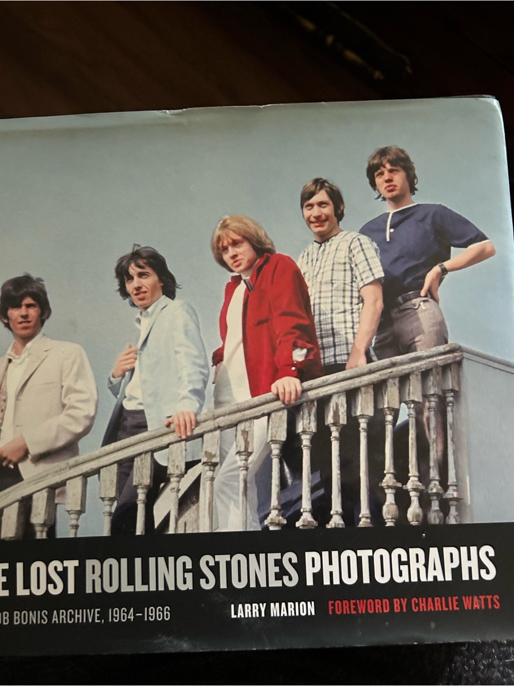 Rolling Stones Photographs Hardcover Book - Red Cover Accent a bit of